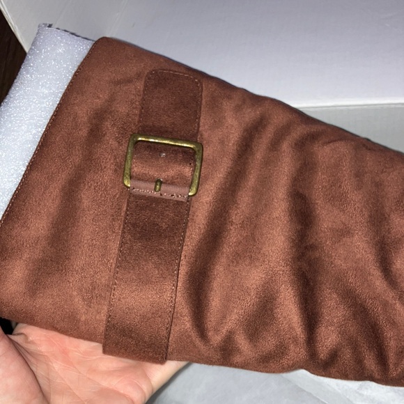 SoftWalk Brown Over the Knee Boots - Picture 3 of 7